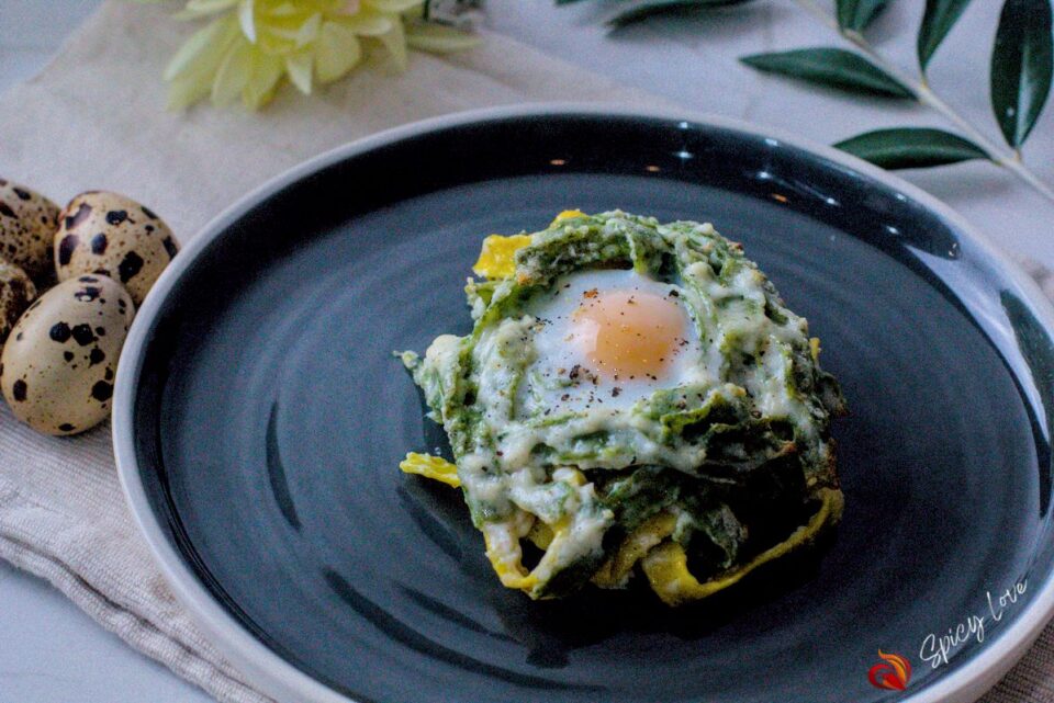 Nidi di tagliatelle.