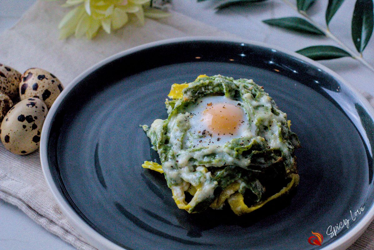 Nidi di tagliatelle.