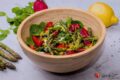 Insalata di Asparagi, Fragole e Feta - Leggerezza di Primavera