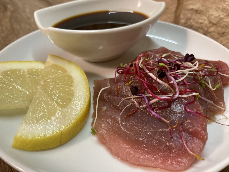 sashimi di tonno