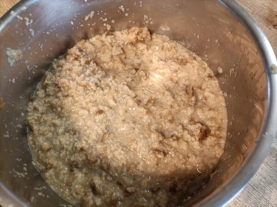 kvas in preparazione