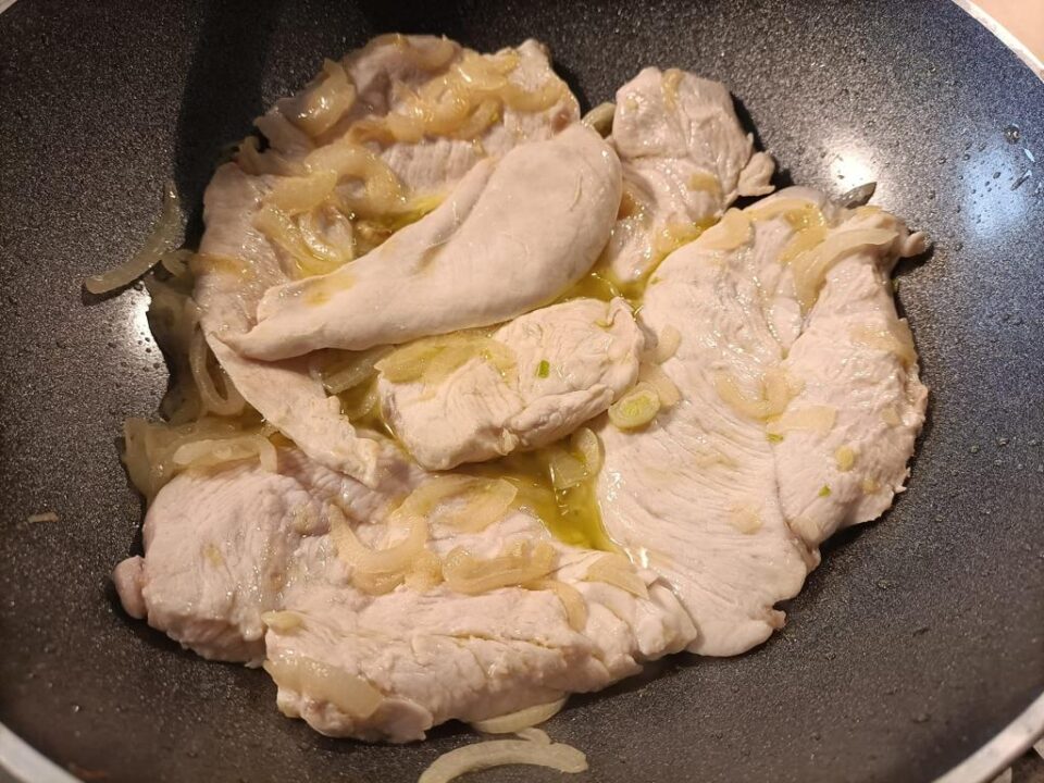 pollo in padella