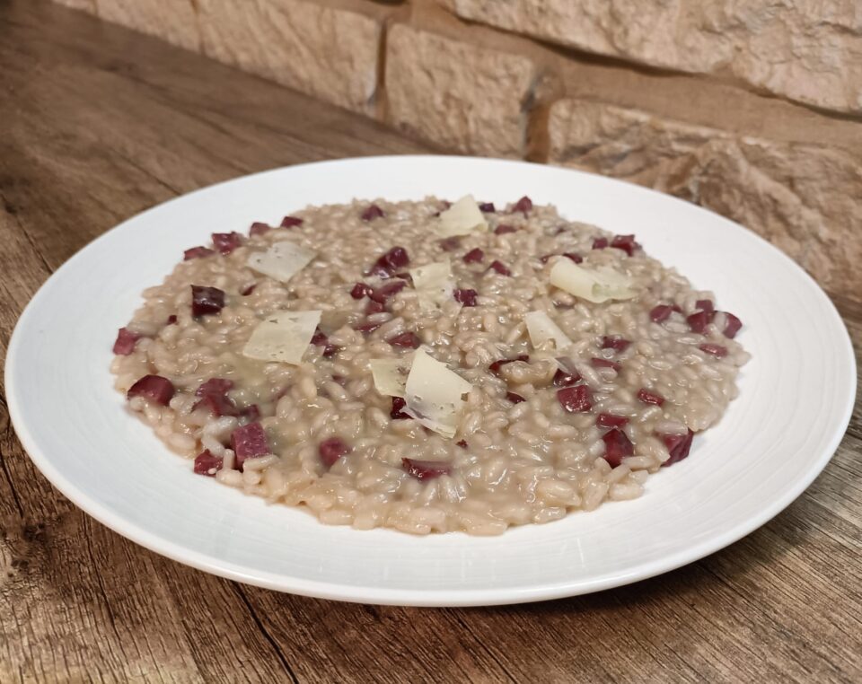 Risotto alla valtellinese pronto