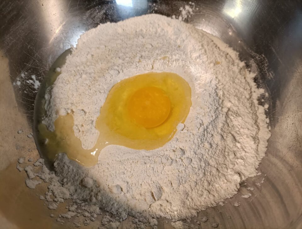 farina uova