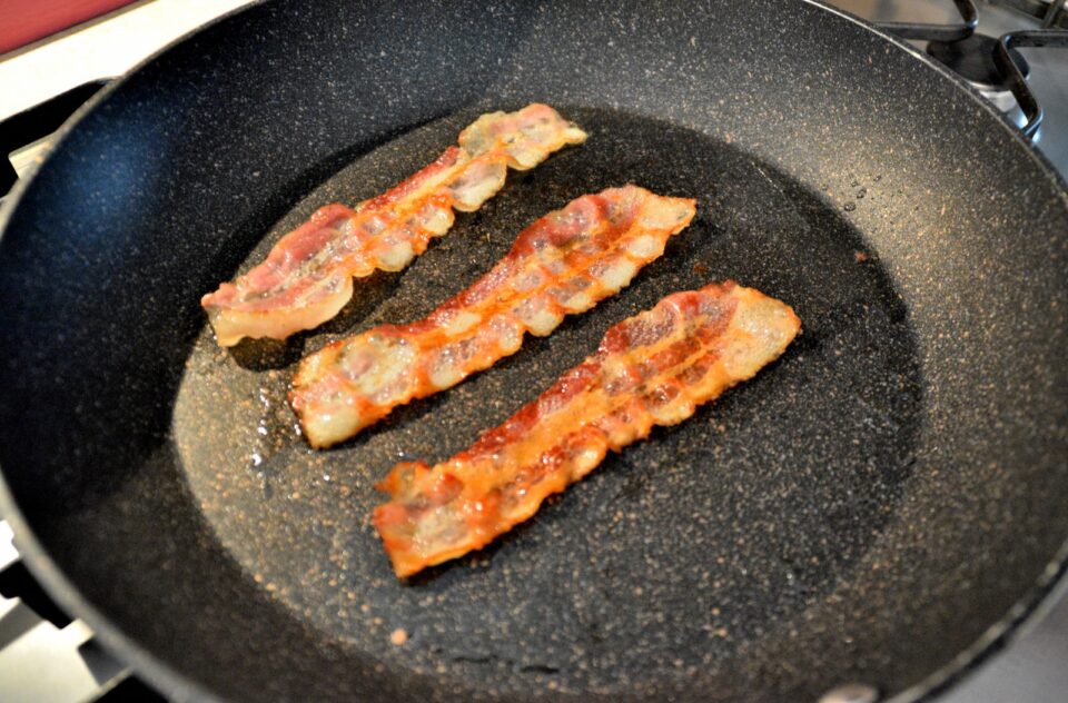 cottura del bacon