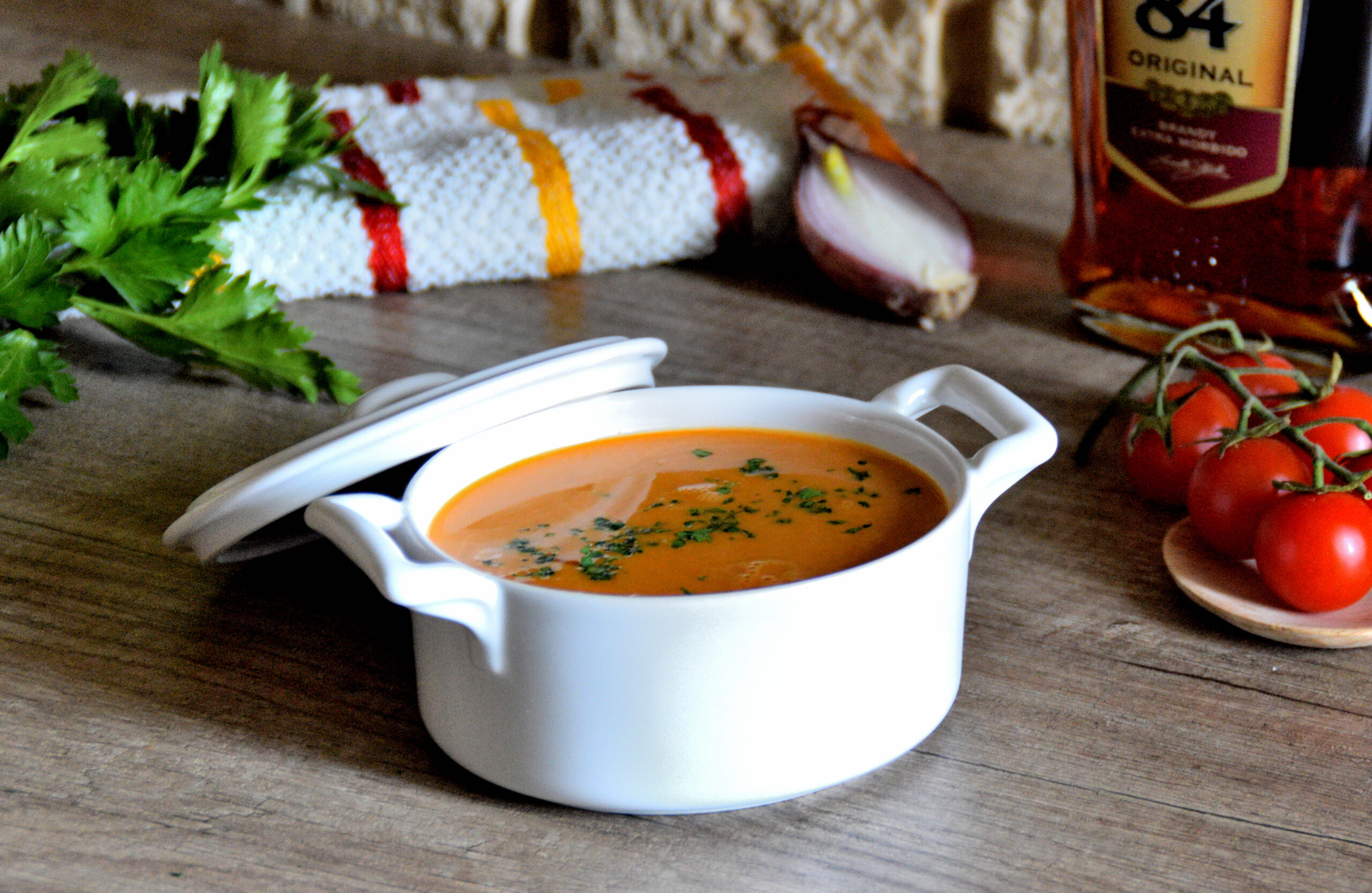 Bisque di gamberi ricetta