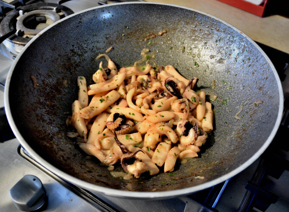 Seppie con prezzemolo