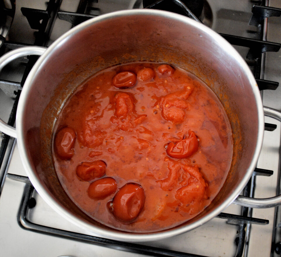 pomodorini Paccheri alla Vittorio