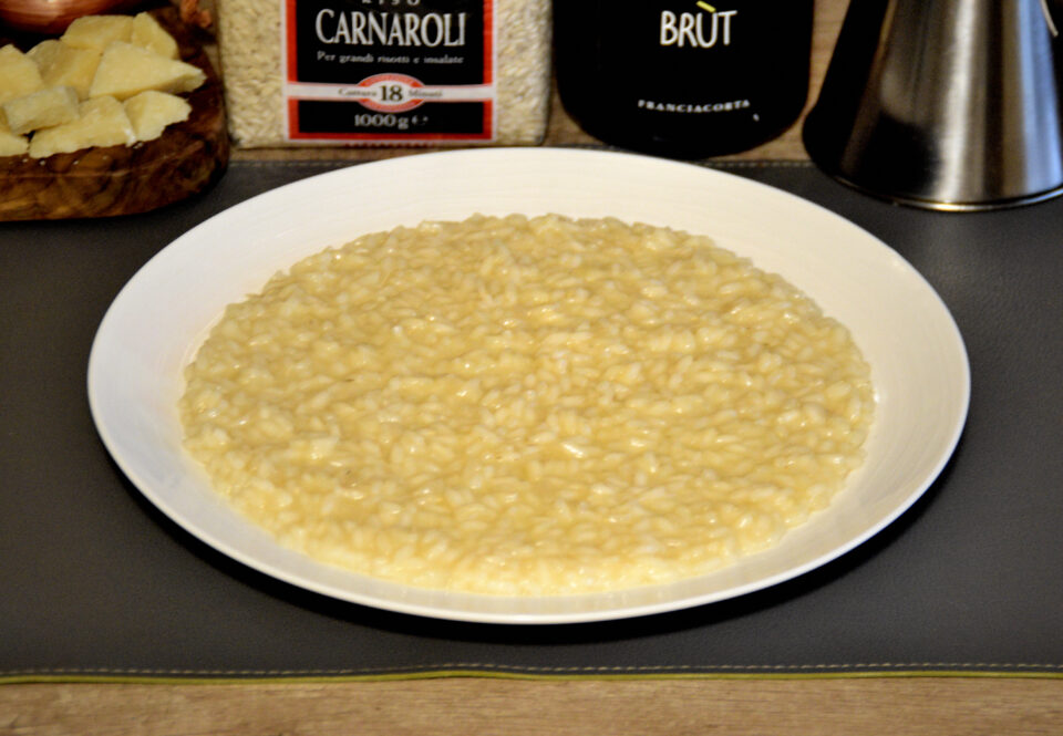 risotto al franciacorta pronto