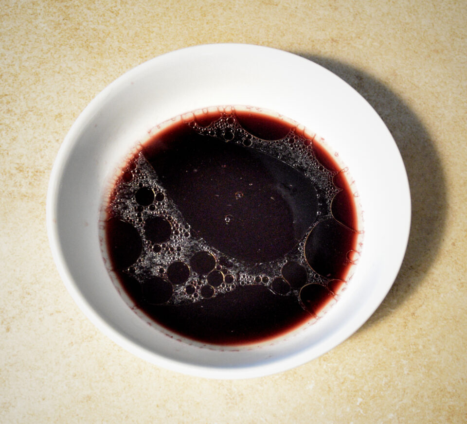 salsa al vino rosso