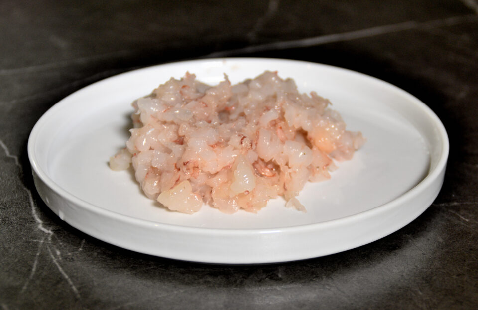 tartare di gamberi