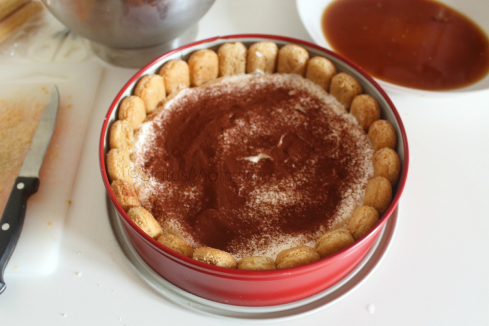 tiramisù torta fredda ricetta cucinare semplice dolce cremoso cheesecake con biscotti savoiardi dessert freddo semifreddo
