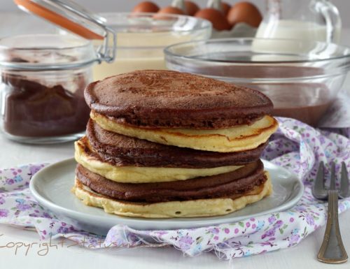 Pancake ricetta base anche al cacao