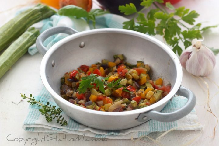 Ratatouille di verdure ricetta