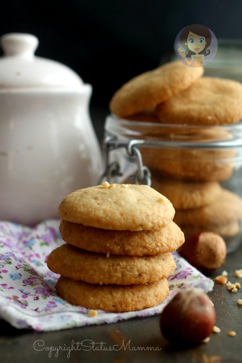 BISCOTTI ALLE NOCCIOLE ANCHE BIMBY 
