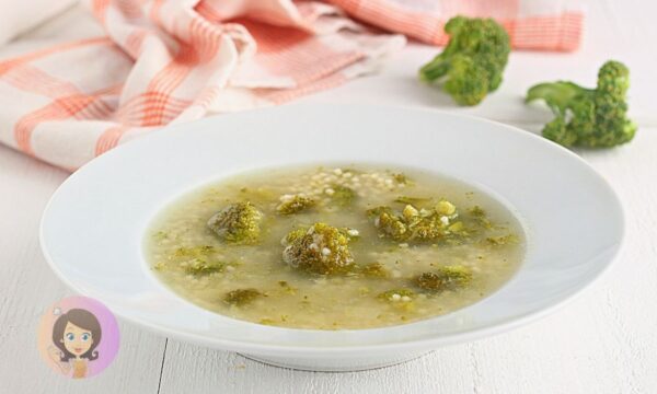 MINESTRA DI BROCCOLI DELLA NONNA ANCHE BIMBY