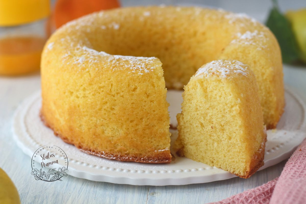 Ciambella Arancia e Limone Facile
