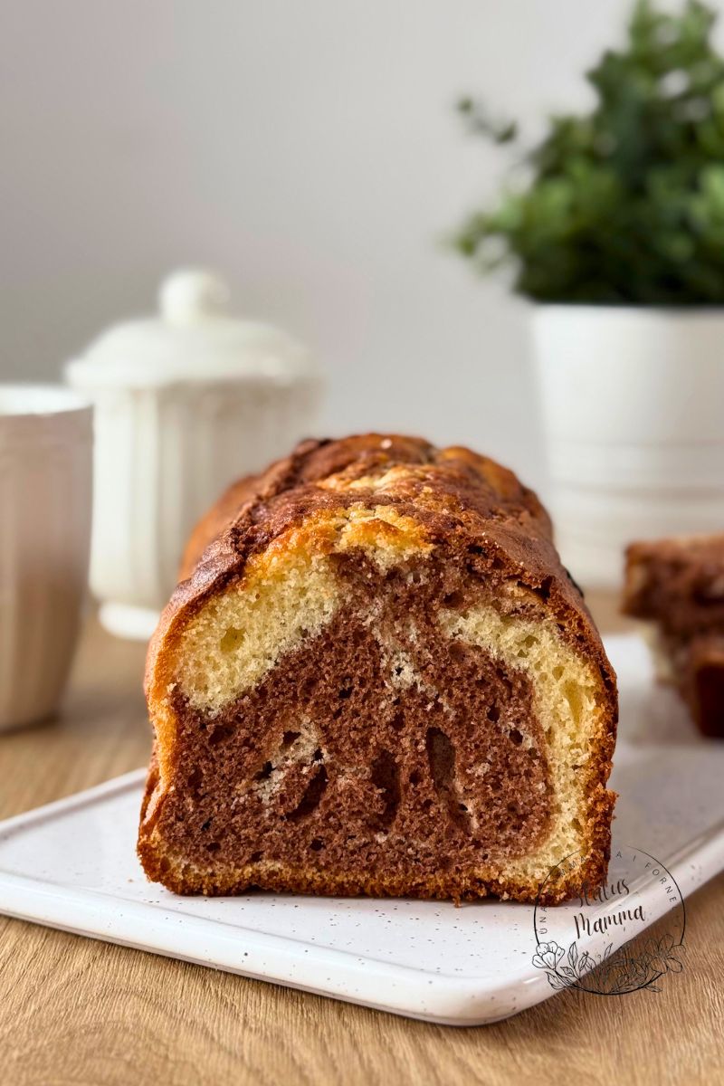 Plumcake Marmorizzato Sofficissimo: Senza Burro e con Yogurt