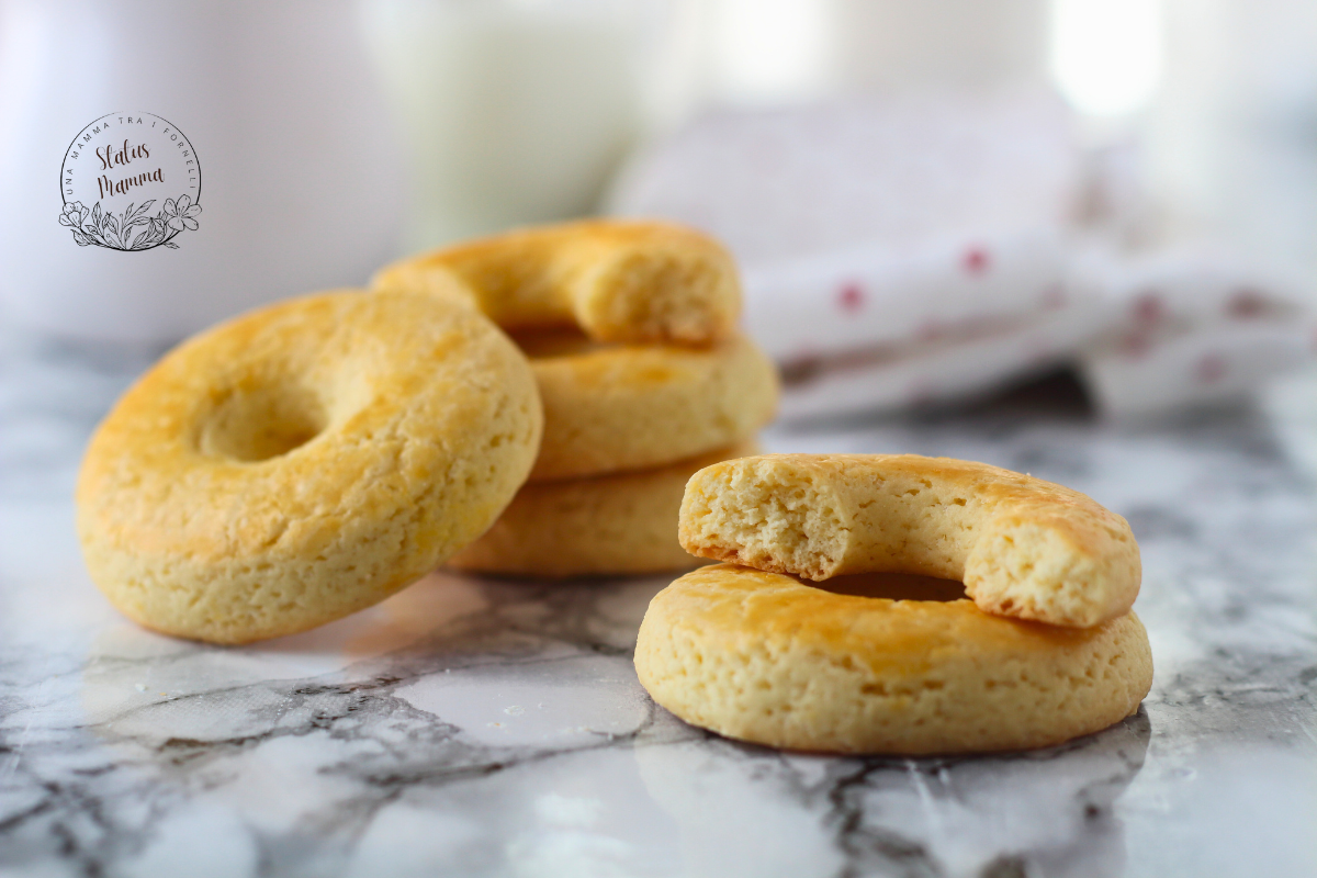 Biscotti alla Panna con il Buco
