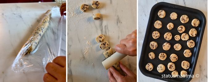 Biscotti allo Yogurt con Gocce di Cioccolato morbidi step 3