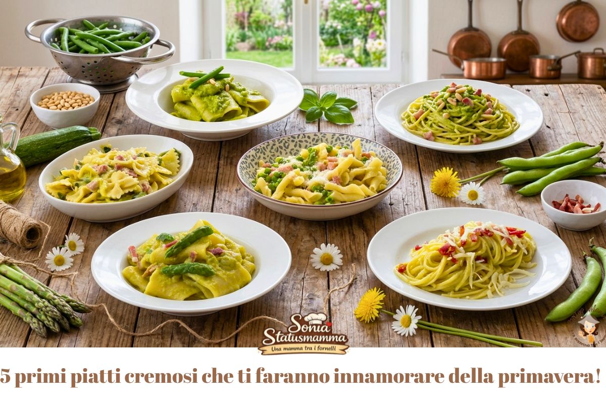 🌸 Aprile in cucina 5 primi piatti cremosi che ti faranno innamorare della primavera!