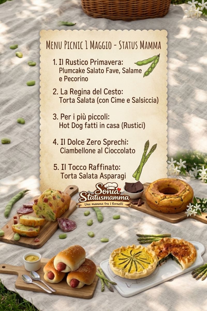 Top 5 Ricette Pic Nic 1 maggio verticale