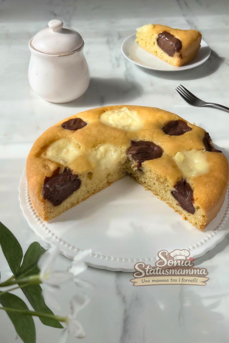 torta nua verticale ricetta facile cremosa