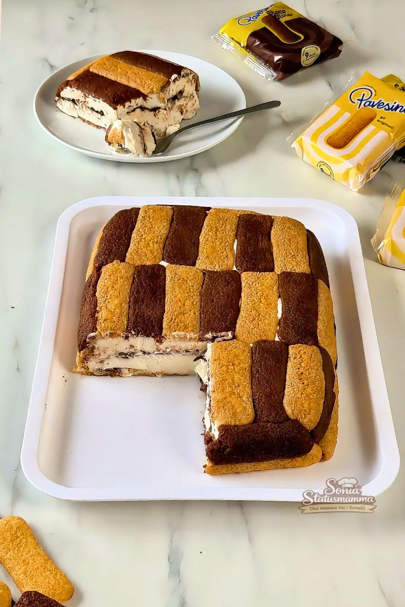 Dolce freddo ai Pavesini la ricetta cremosa