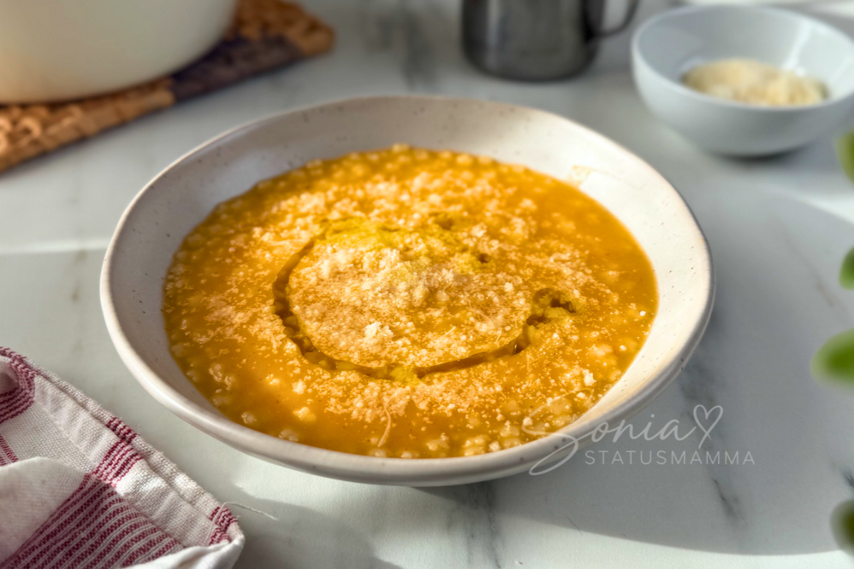 Minestrina della salute della nonna la ricetta cremosa antinfluenzale