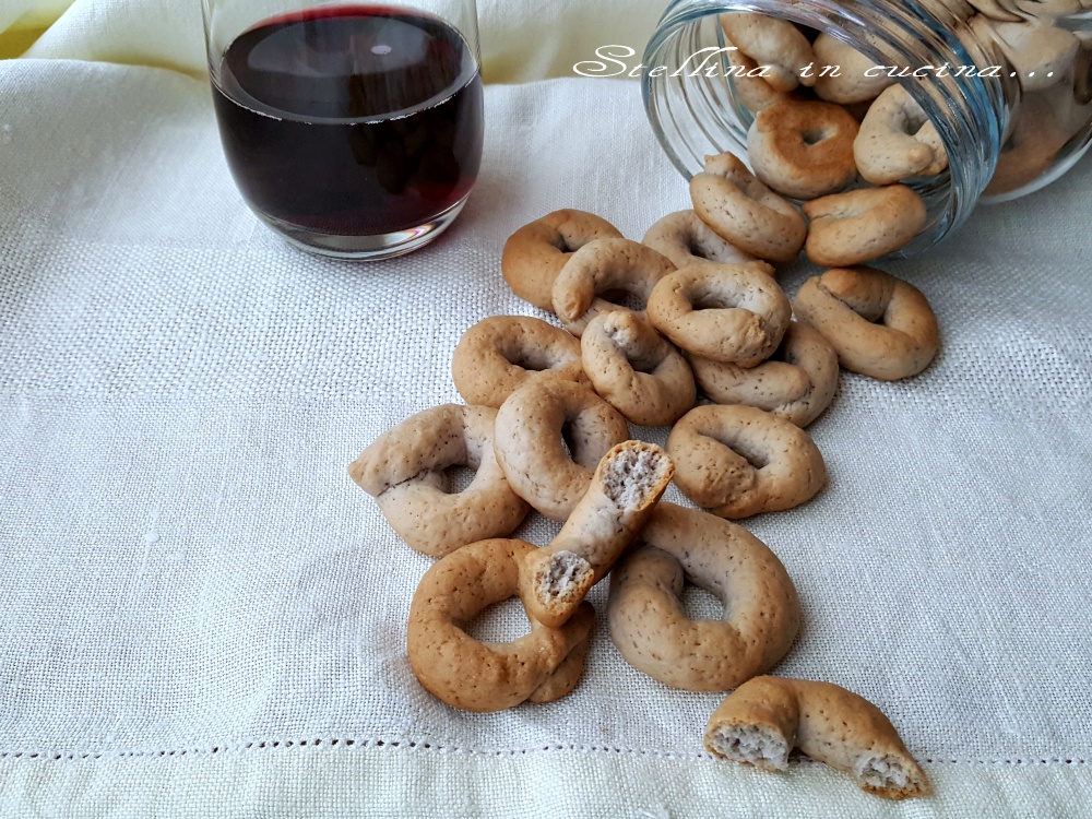 Ubriachelli - biscotti al vino rosso