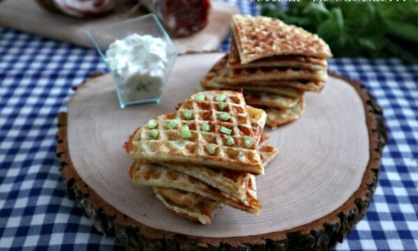 Waffle di patate