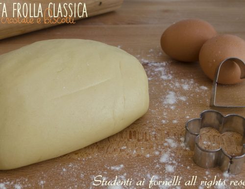 PASTA FROLLA Ricetta PERFETTA per Crostate e Biscotti (NON si Rompe)