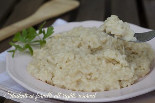 risotto ai formaggi cremoso ricetta primo gustoso con riso asiago emmental parmigiano