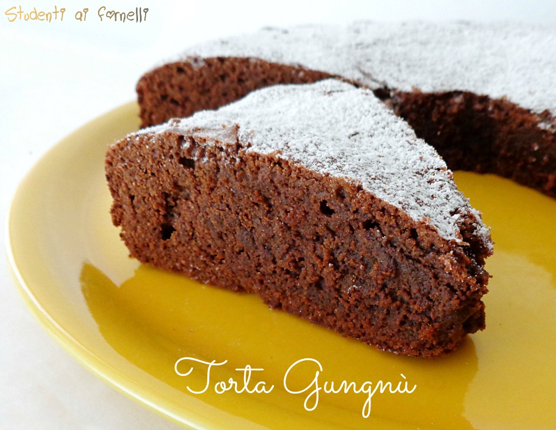 Torta GNUGNU' | Ricetta torta al cioccolato fondente ...