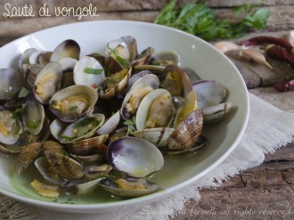 sautè di vongole ricetta di pesce come fare il sautè di vongole