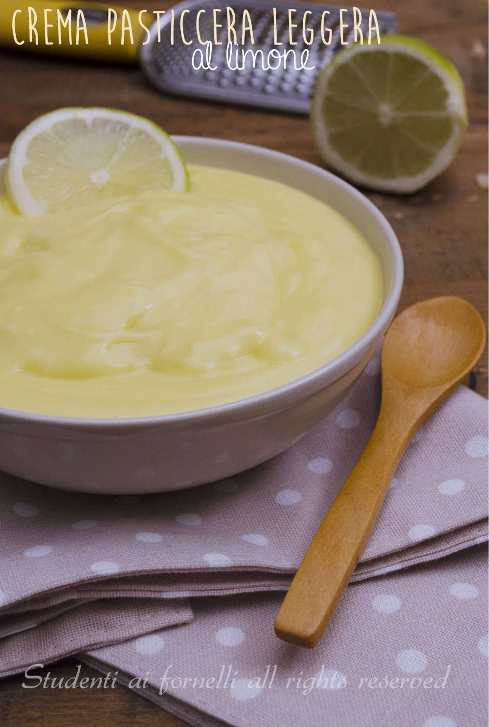 crema leggera al limone con 2 uova ricetta per torte crostate e biscotti