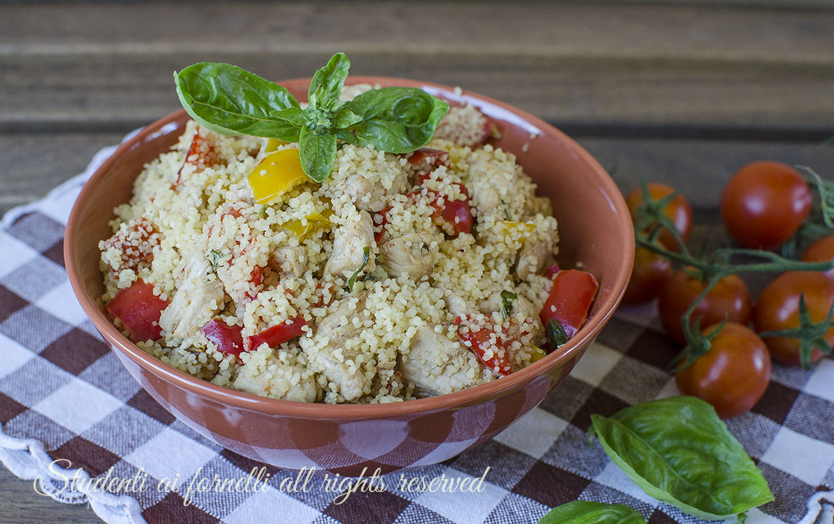 ricetta cous cous di pollo