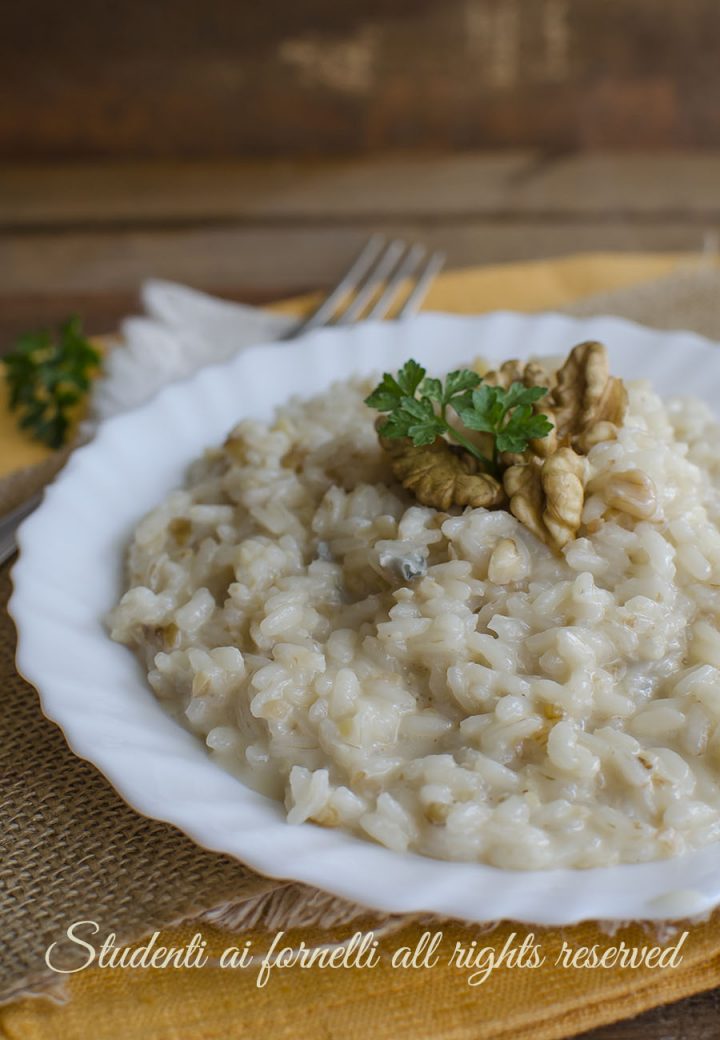 RISOTTO E NOCI cremoso in 20 MINUTI primo piatto