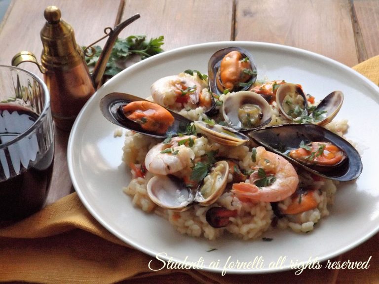RISOTTO ALLA PESCATORA con frutti di mare RICETTA primo di pesce