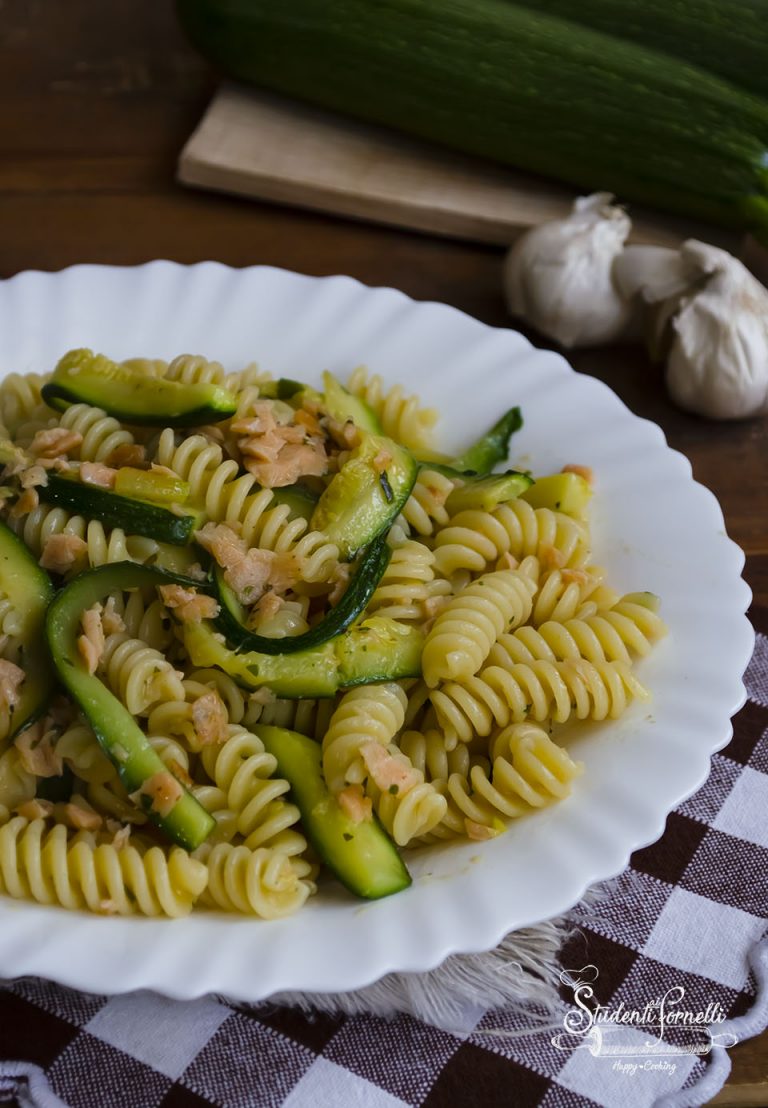 PASTA ZUCCHINE E SALMONE Cremosa E PRONTA In 20 Minuti Primi