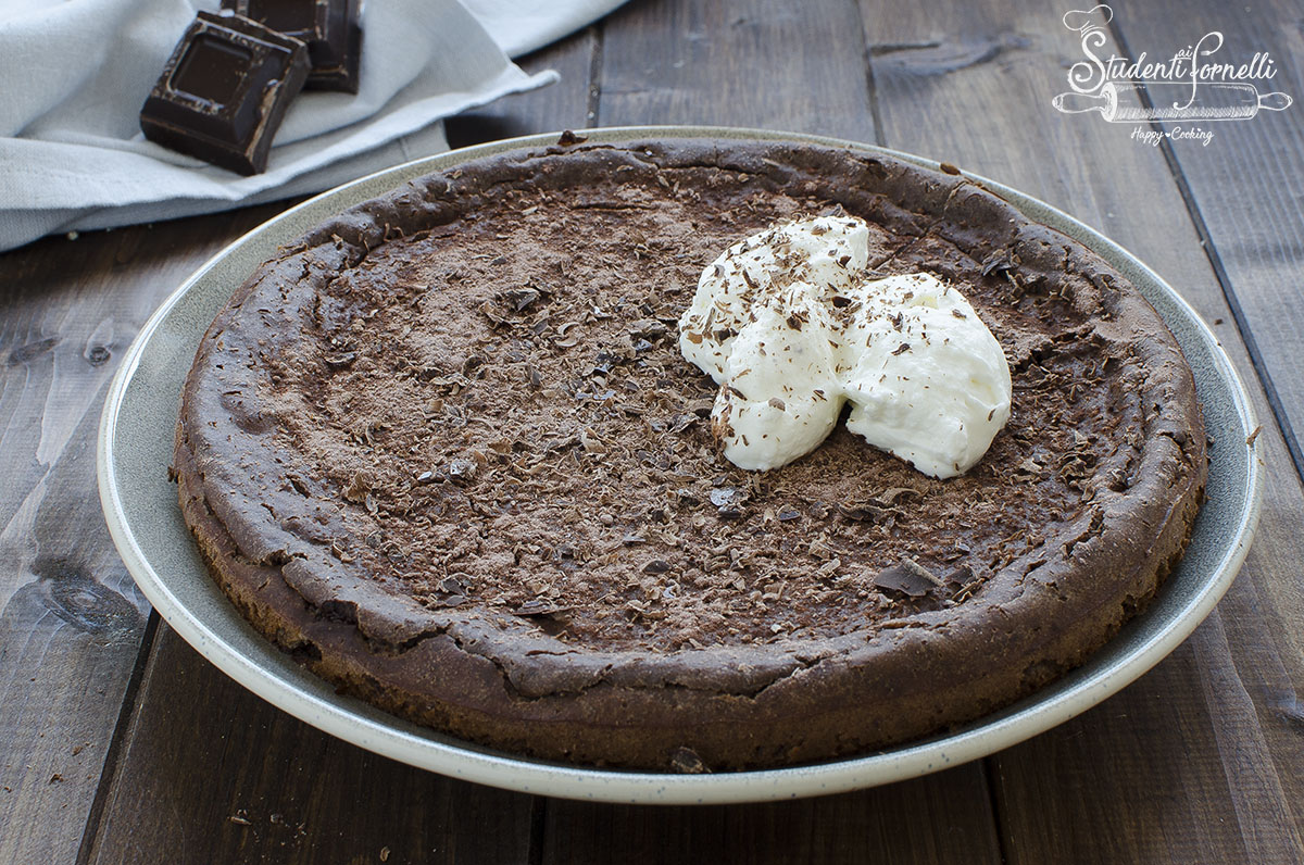 torta cremosa panna e cioccolato ricetta