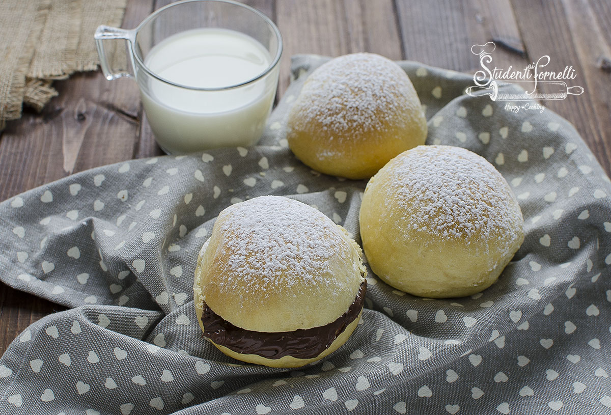 ricetta bomboloni al forno con nutella ricetta dolce brioche
