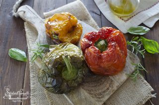 peperoni arrostiti in friggitrice ad aria veloci ricetta contorno peperoni arrostiti in friggitrice ad aria veloci ricetta contorno