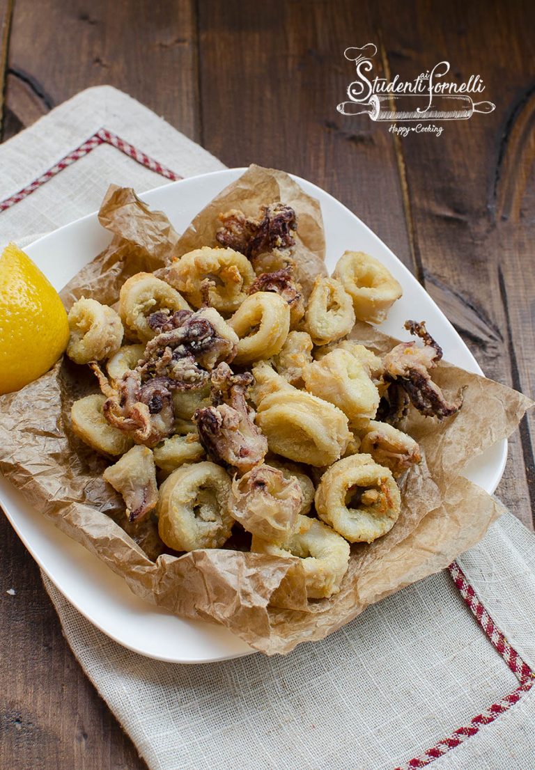 CALAMARI IN FRIGGITRICE AD ARIA FRITTI, Cotti in 7 Minuti)