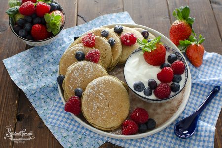 ricetta pancake con albumi senza burro e olio ricetta pancake proteici dolci