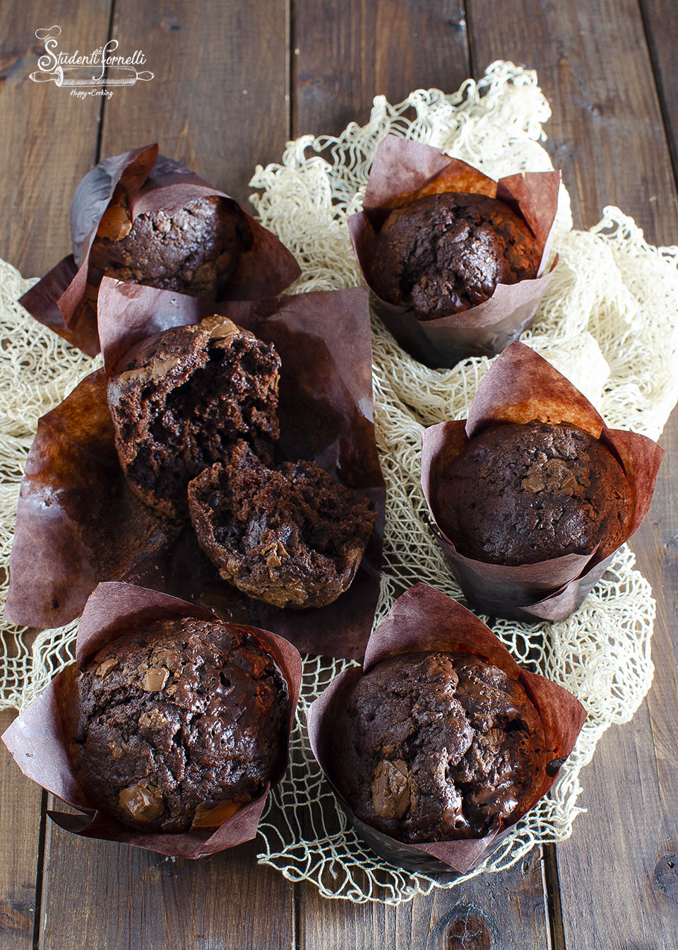 ricetta muffin doppio cioccolato e mascarpone senza burro ricetta