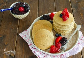 NO PACK ricetta pancake integrali con zucchero di canna_2