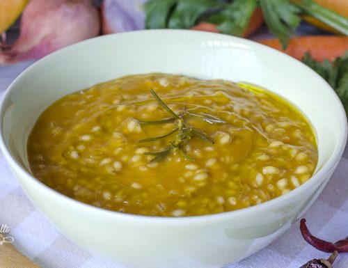 ORZOTTO ALLA ZUCCA (Vellutata Cremosa con Orzo)