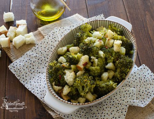 BROCCOLI GRATINATI SENZA BESCIAMELLA