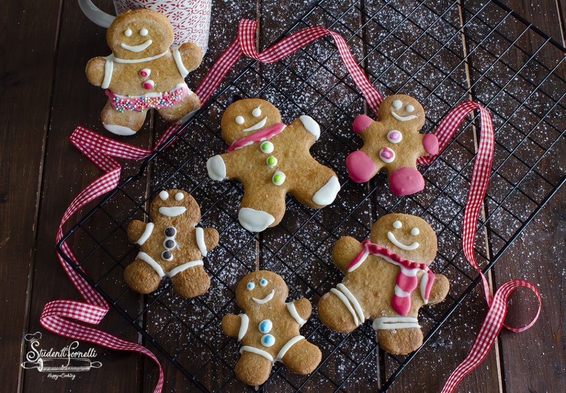 ricetta gingerbread biscotti pandizenzero di natale dolci